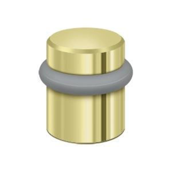 Deltana Round Universal Floor Bumper 1-1/2" Bright Brass UFB4505U3