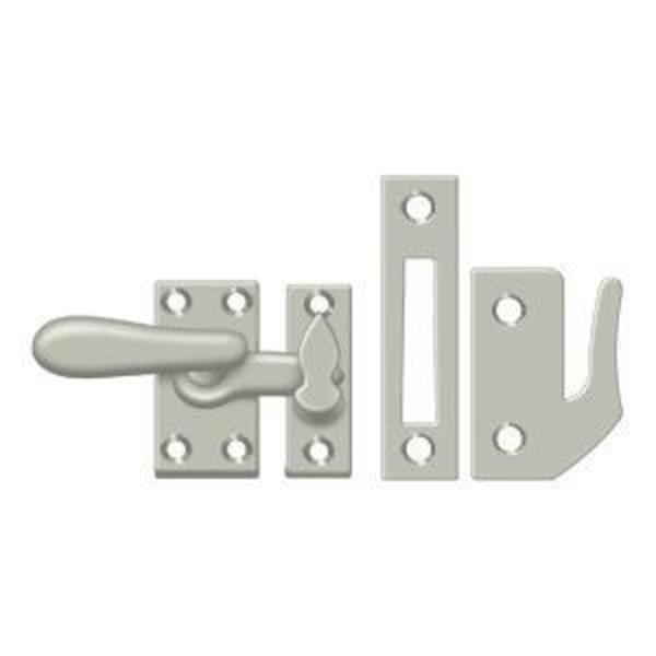 Deltana Window Lock, Casement Fastener, Medium Satin Nickel CF66U15