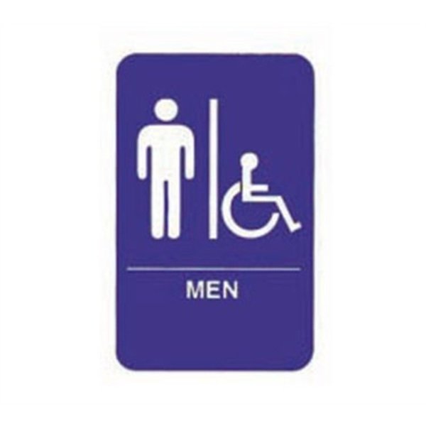 Tablecraft Men/Accessible Sign, 695631 695631
