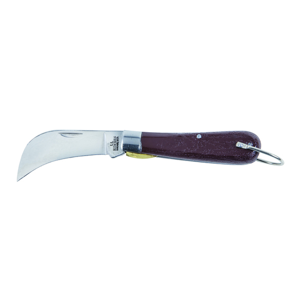 Klein Tools Pocket Knife, Carbon Steel Hawkbill Slitting Blade 1550-4
