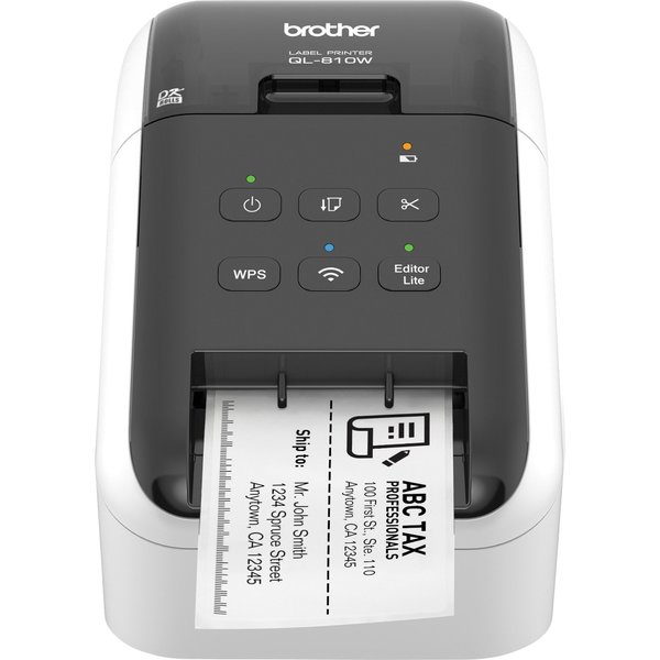 Brother Label Printer, Overall Length 9-13/64" | Zoro