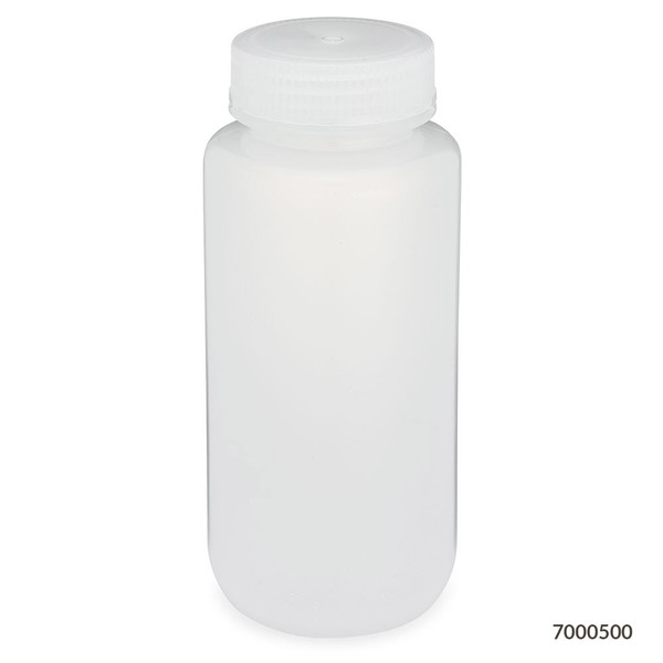 Globe Scientific Bottle, 170 mm H, Natural, 73 mm Dia, PK12 7000500