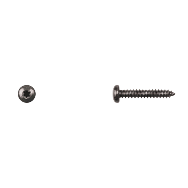 Disco Blk SS Torx Screws 4.2-1.41X25mm 8mm Pan Hd PK50 7007PK