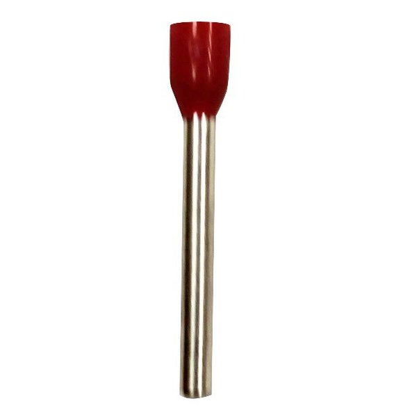 Eclipse Tools Wire Ferrule, Red, 16 AWG, 18mm, PK200 701-033