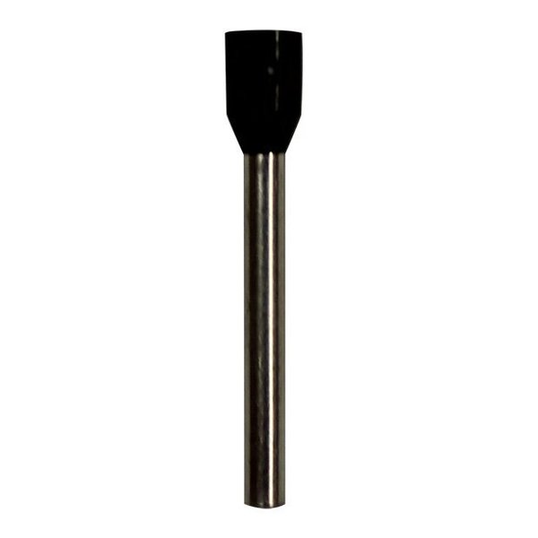 Eclipse Tools Wire Ferrule, Black, 16 AWG, 18mm, PK500 701-101