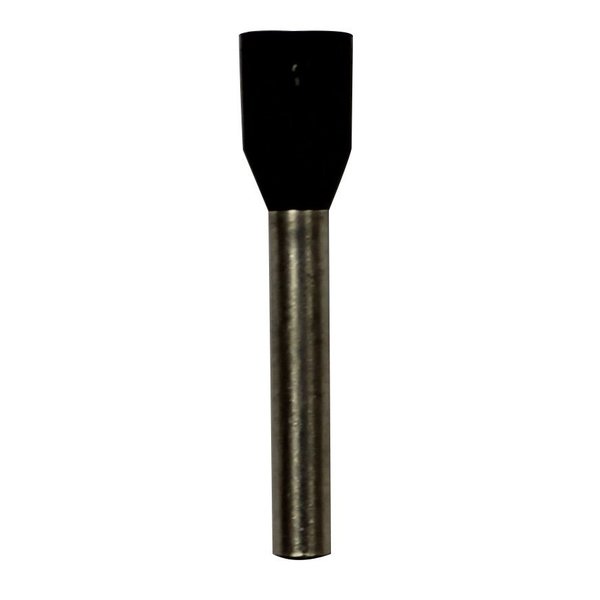 Eclipse Tools Wire Ferrule, Black, 16 AWG, 12mm, PK500 701-138