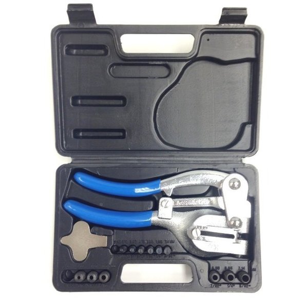 Hhip 17 Piece Metal Power Punch Kit With Punches & Dies 7070-0016