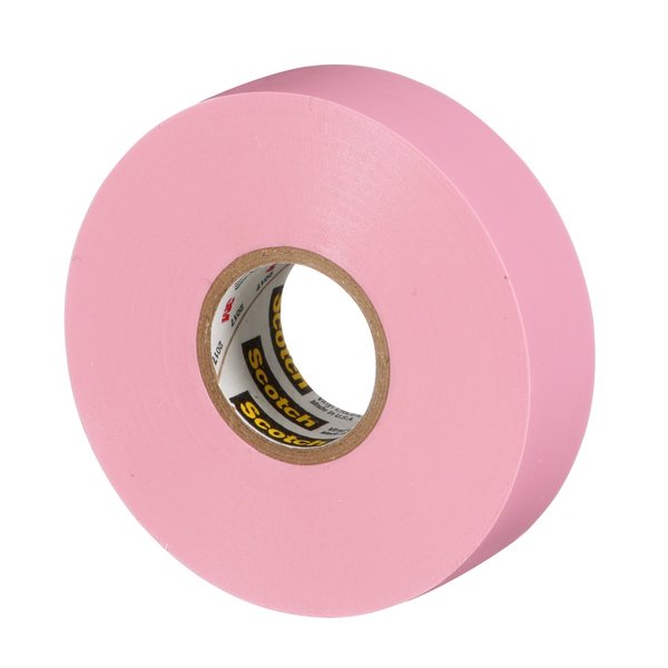 3M 35-PINK, 3M Professional Grade Vinyl Electrical Tape, Pink