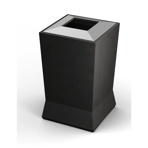 Commercial Zone Products ModTec Large Waste Container, Gunmetal S 724666
