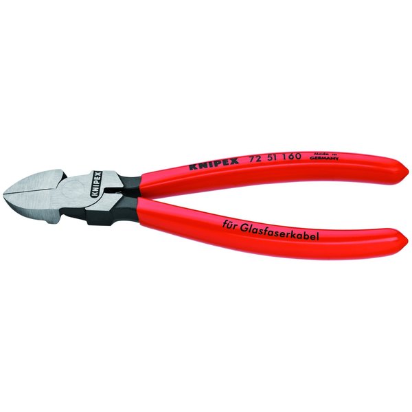 Knipex Diagonal Cutters for Fiber Optics, 6 1/4 72 51 160