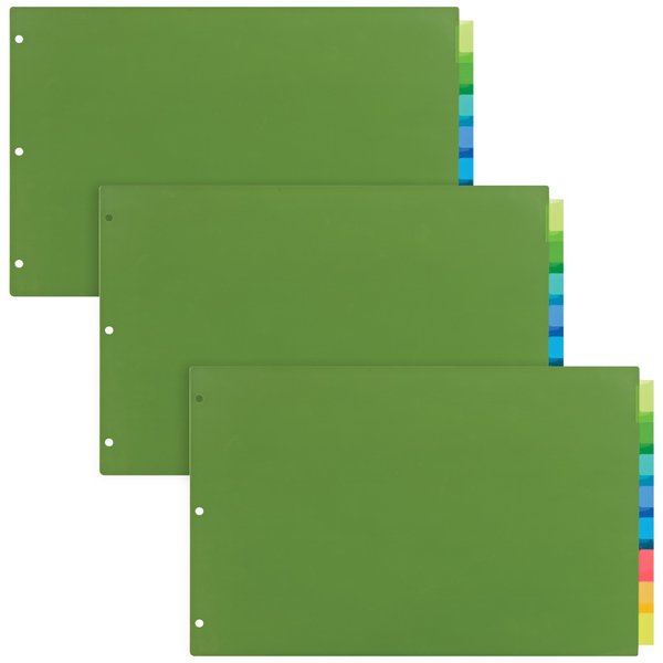 Avery Big Tab Insertable Dividers for 3 R, PK3 11256