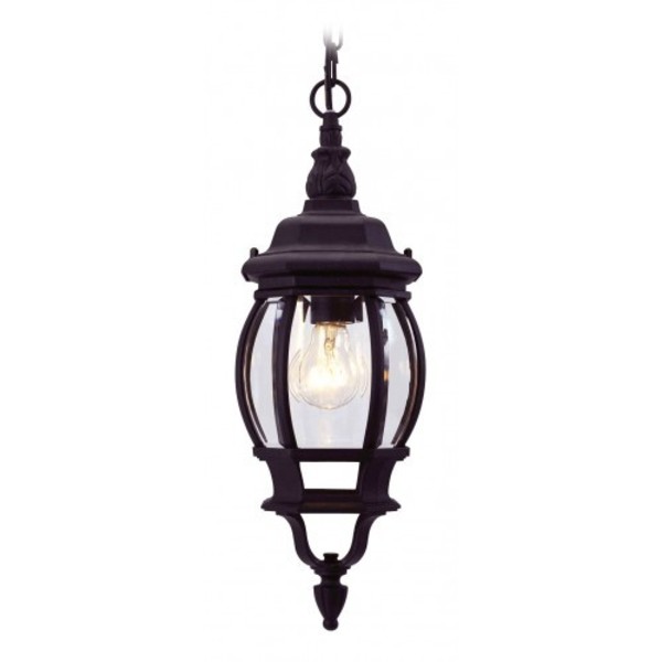 Livex Lighting Textured BlackOutdoor Pendant Lantern, 1 7523-14