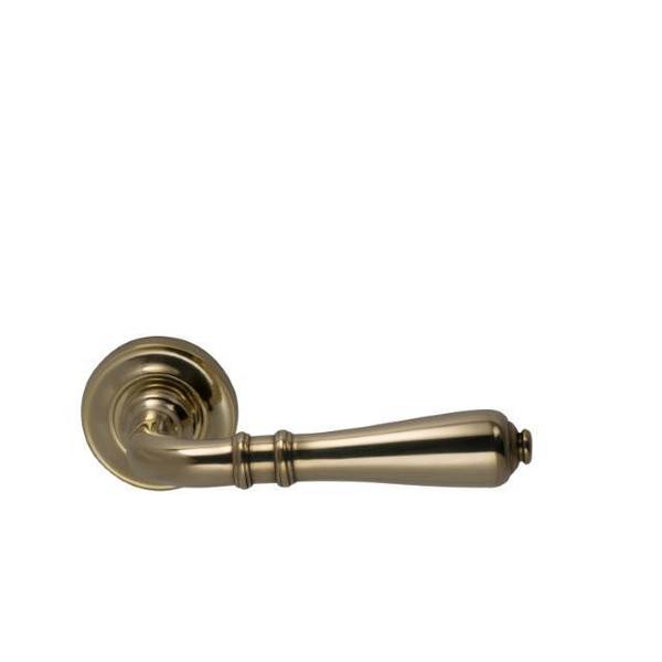 Omnia Lever with 1-3/4" Rose Single Dummy Unlacquered Bright Brass 752 752/45.SD3A