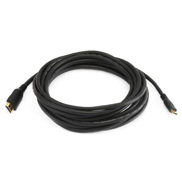 Monoprice HDMI Cable, HDMI Mini Connector, 15 ft. 7649