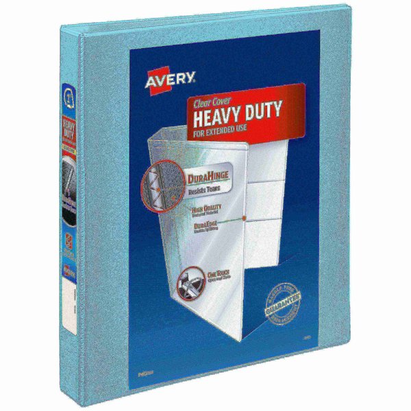 Avery Heavy-Duty View Binders, Mint, 1" Slant 79270
