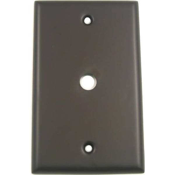 Rusticware Single Cable Switch Plate, Number of Gangs: 1 Oil Rubbed Bronze Finish 781ORB