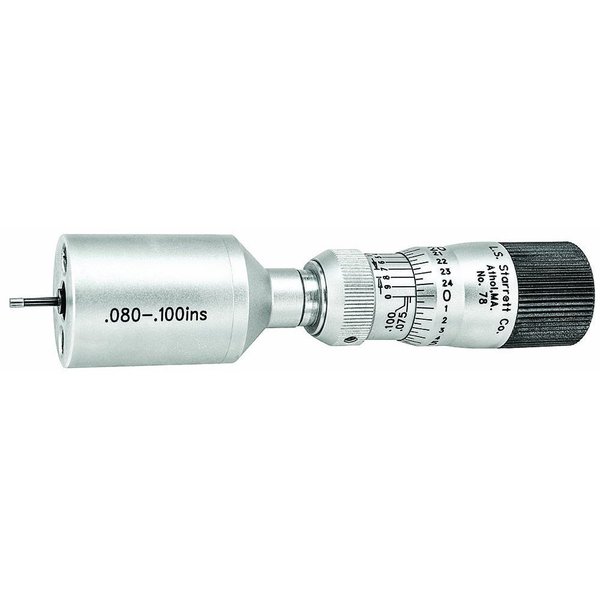 Starrett Micrometer Inside 080 to 100 Range 78XTZ-100