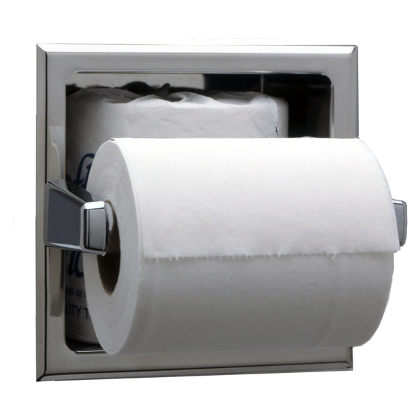 Bobrick Toilet Tissue Dispenser w/Storage 6637