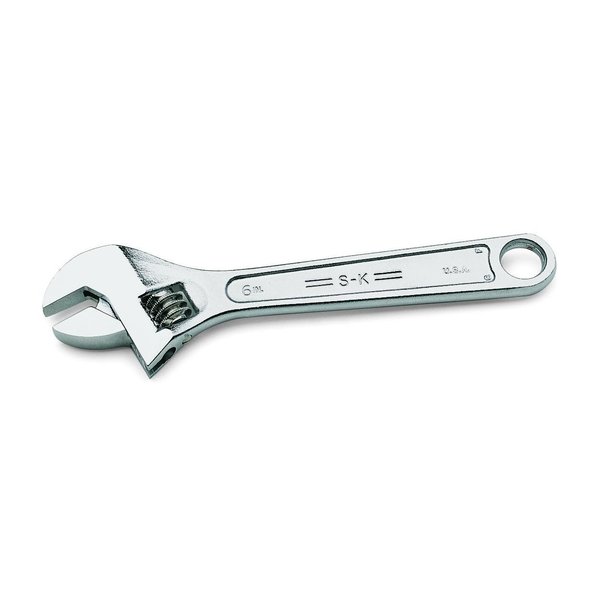 Sk Professional Tools Adjustable Wrench, 6 8006