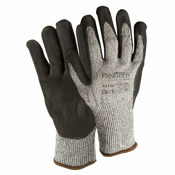 Wells Lamont Gloves, Sandy Nitrile Palm, L Y9216L
