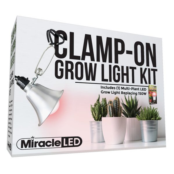 Miracle Led Wide Angle LED Clamp-On Grow Light Kit w 601312