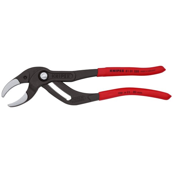 Knipex Pipe and Connector Pliers, 10" Pipe Grip 81 01 250 SBA