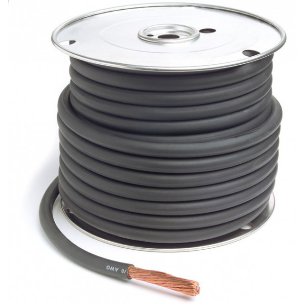 Grote Cable, Welding, Black, 2 ga., 25 ft. 82-5721