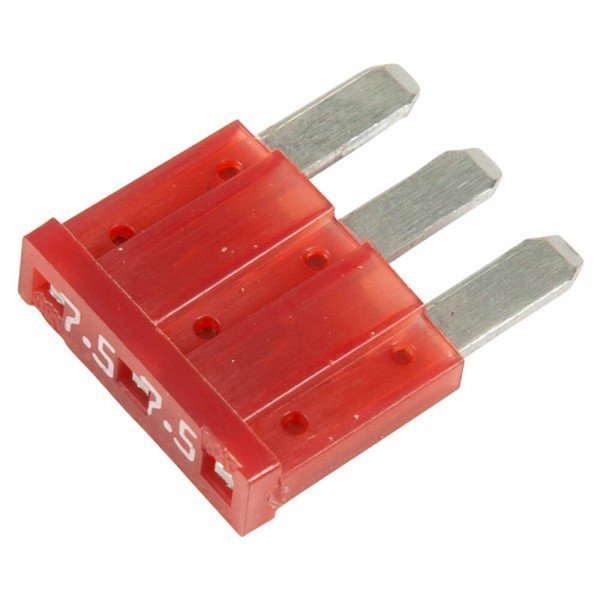 Grote Blade Fuse, 3 Blade, 7.5A, PK5 82-ANK-7.5A