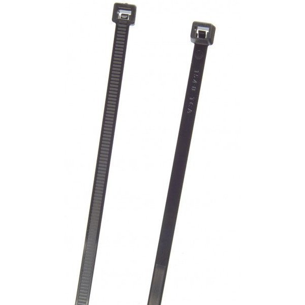 Grote Cable Tie, Heavy Duty, Black, 24.6", 1, PK50 83-6120