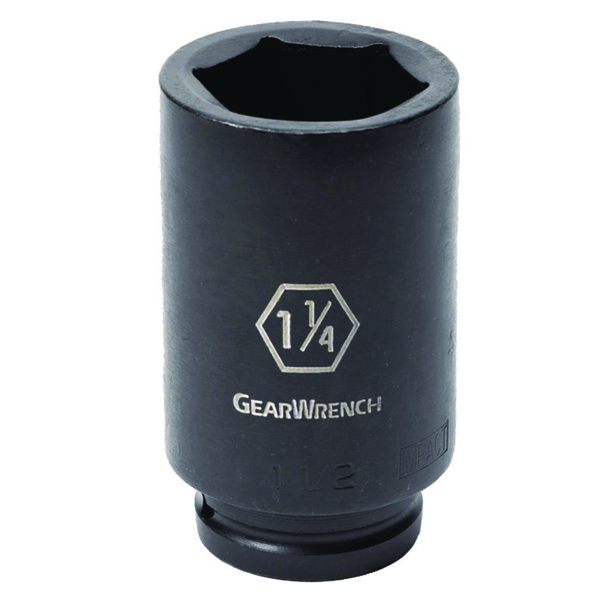 Gearwrench 3/4" Drive 6 Point Deep Impact SAE Socket 1-11/16" 84878