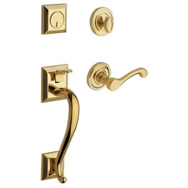 Baldwin Estate Unlacquered Brass Handlesets 85320.031.RFD