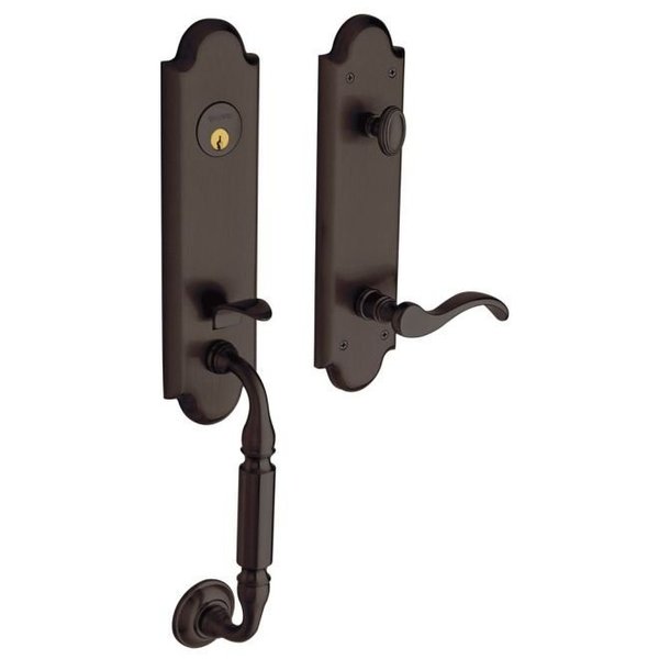 Baldwin Estate Full Dummy Handlesets Venetian Bronze 85350.112.LFD