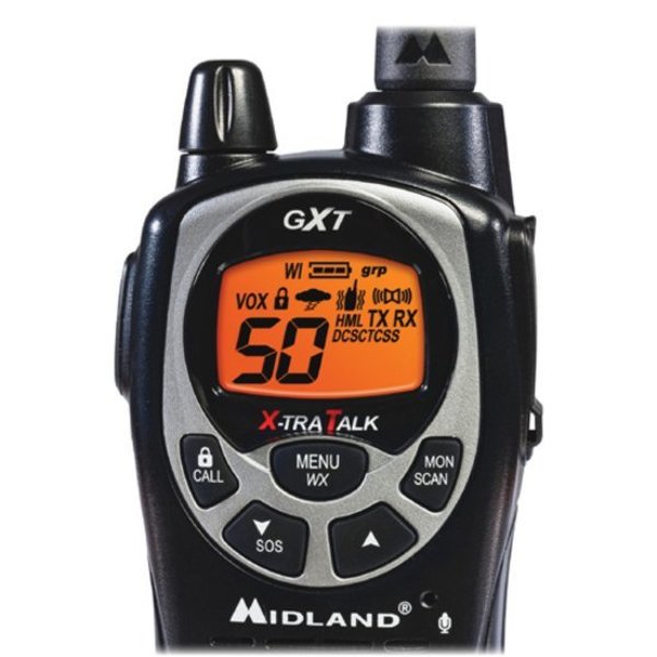 Midland Two Way Radio, FRS/GMRS, 50 Channels, PR GXT1000VP4 Zoro