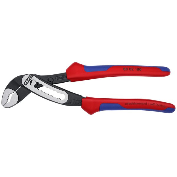 Knipex Water Pump Pliers, 7 1/4" Alligator Wate 88 02 180