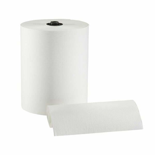Georgia-Pacific enMotion Hardwound Paper Towels, 1 Ply, Continuous Roll Sheets, 550 ft, White, 6 PK 89730
