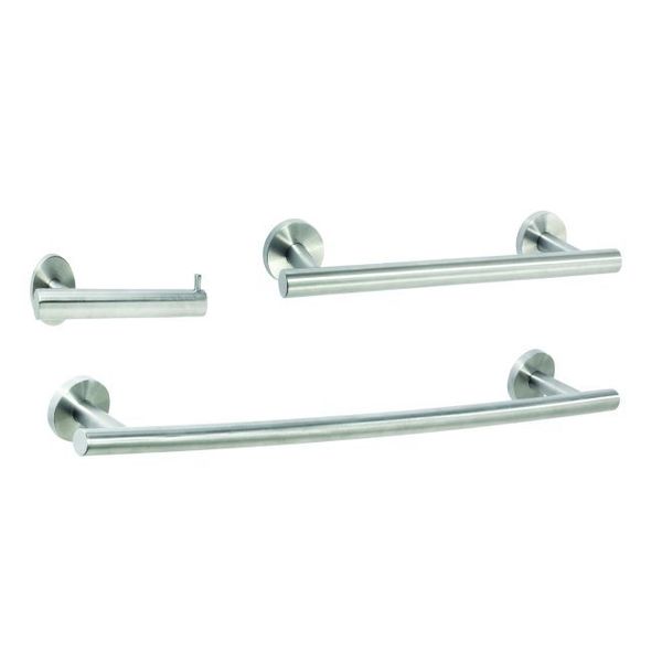 Amerock Arrondi Bathroom Kits Stainless Steel ARRONDISS2