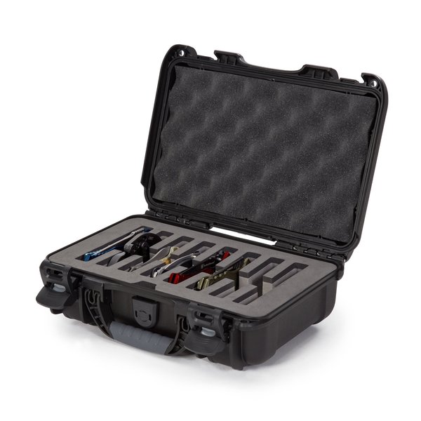 Nanuk Cases Case with Foam Insert for 8 Knives, Black, 909S-080BK-0A0-19327 909S-080BK-0A0-19327