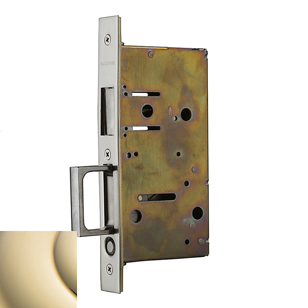 Baldwin Estate Lifetime Brass Pocket Door Locks Lifetime Brass 8603.003