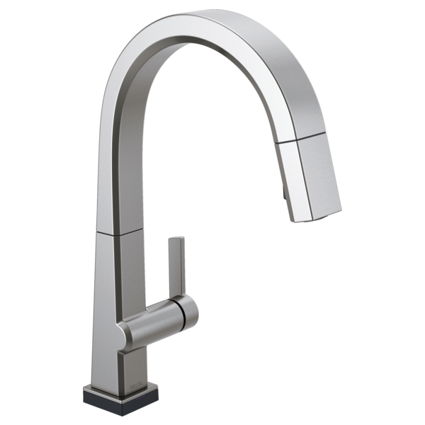 Delta Single Handle Pull Down Kitchen Faucet w 9193T-AR-DST