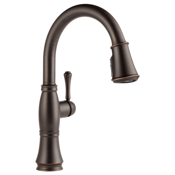Delta Single Handle Pull-Down Kitchen Faucet w 9197-RB-DST