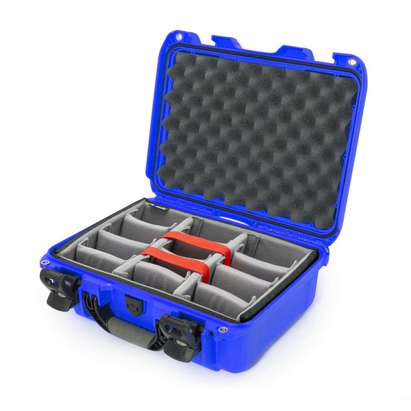 Nanuk Cases Case with Padded Divider, Blue, 920S-020BL-0A0 920S-020BL-0A0