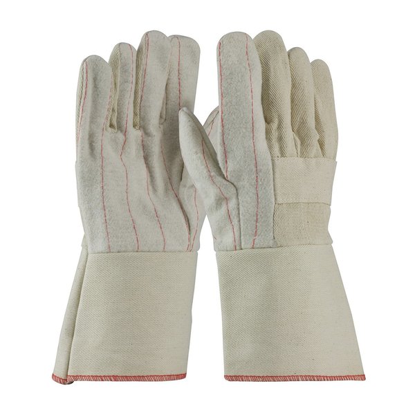 Pip Canvas Hot Mill Glove, 24Oz, Starched, PK12 94-924G