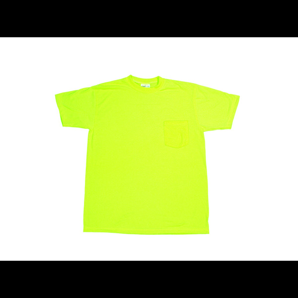 Mutual Industries Lime Durable Fr Tee Plain Med 96000-0-102