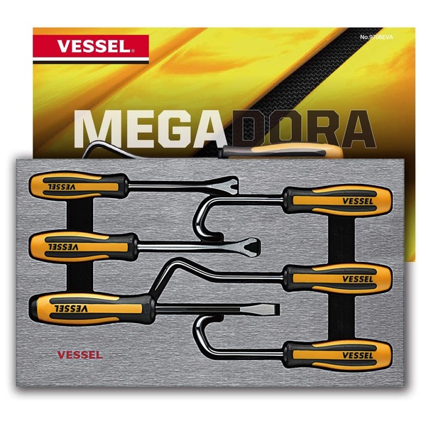 Vessel MEGADORA Body Shop Tools 6PC. Set 9706EVA