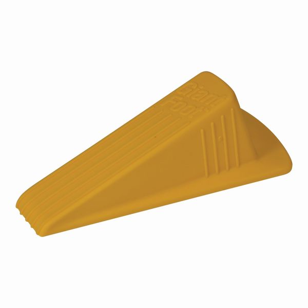 Master Mfg Yellow Big Foot Door Stop 4.75"x2., PK12 973CS