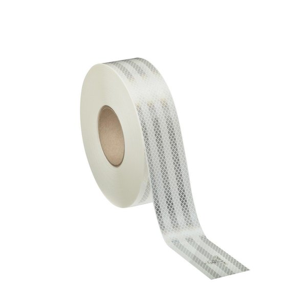 3M Conspicuity Tape, 4 In, White, PK100 983-10 FRA