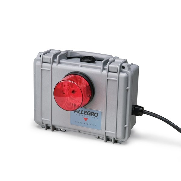 Allegro Industries Economy Remote CO Alarm with Strobe 9871-01EC