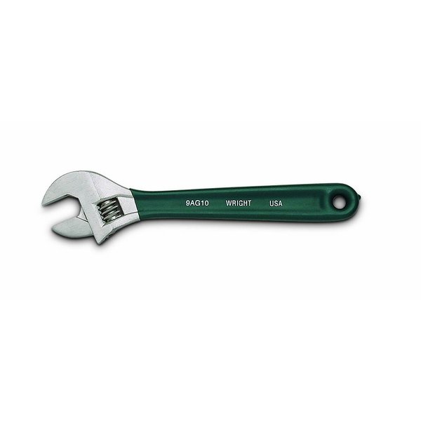 Wright Tool Adjustable Wrench Cushion Grip 1/2" Max 9AG04