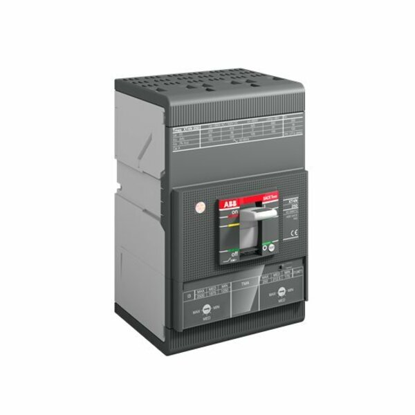 Abb Molded Case Circuit Breaker, XT4H Series 150A, 3 Pole, 600V AC XT4HU3150MFF000XXX