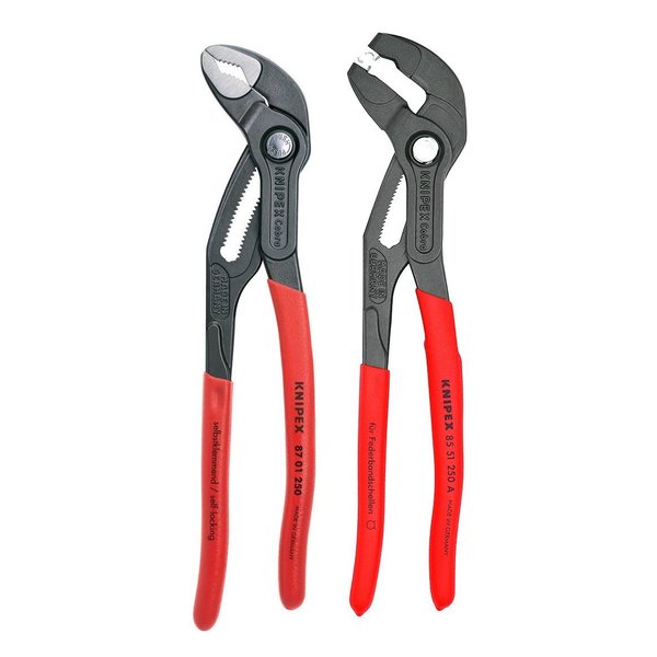 Knipex Assorted Pliers Sets, 2 pc Set Cobra Set 9K 00 80 104 US